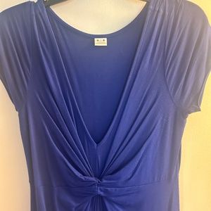 three dots knit dress